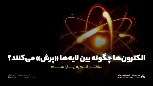 الکترون‌ها چگونه بین لایه‌ها «پرش» می‌کنند؟ ساختار اتم به زبان ساده